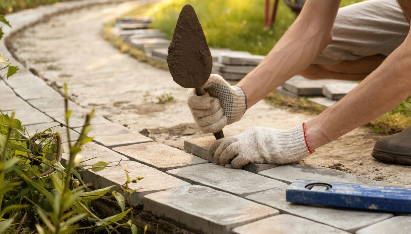 Intérieur de cuisine moderne avec plan de travail en granit moucheté